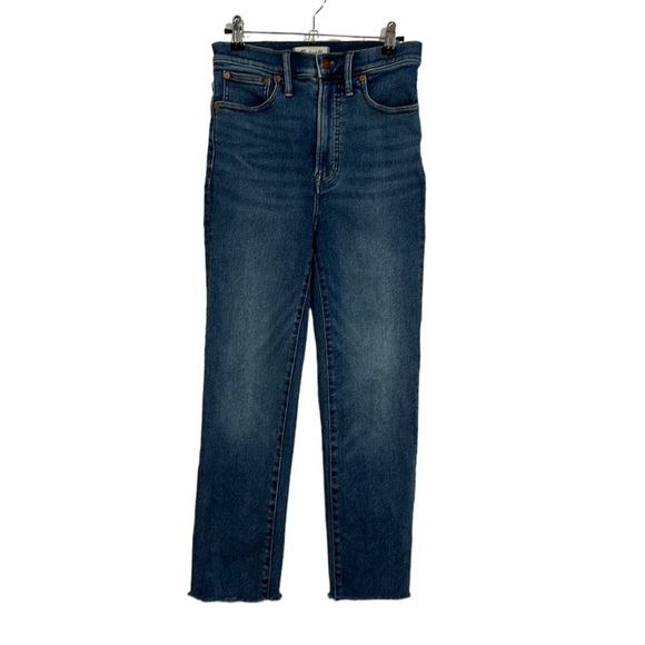 Madewell Denim - Madewell The Perfect Vintage Jean Raw Hem Sz 27